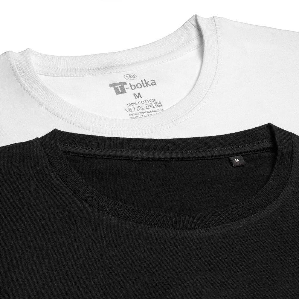 Футболка унисекс T-bolka 140, голубая — изображение 5