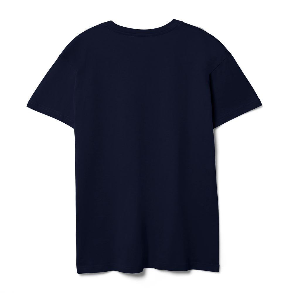 Футболка унисекс T-bolka 140, темно-синяя — изображение 3