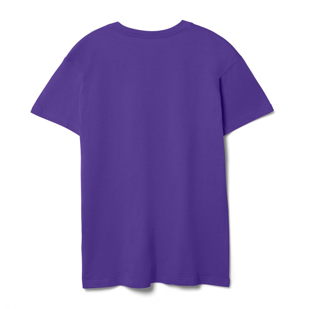 Футболка унисекс T-bolka 140, фиолетовая — изображение 3