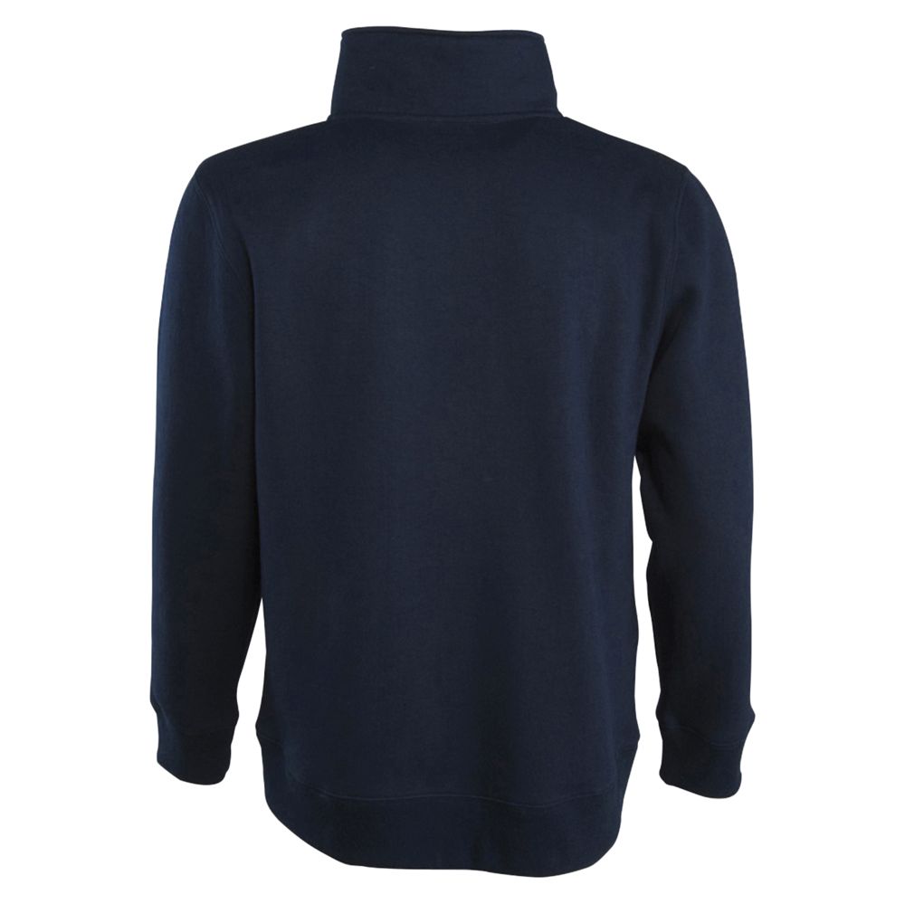 Толстовка Scott 290 с контрастным воротником на молнии, темно-синяя — изображение 3