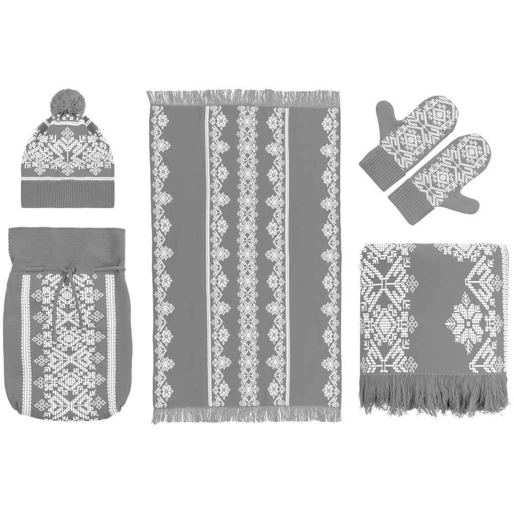 Шарф Onego, серый — изображение 7