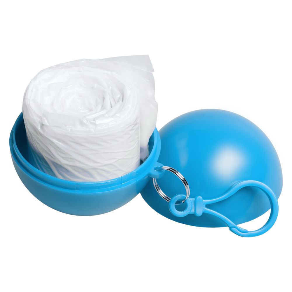 Дождевик в круглом футляре Nimbus, голубой — изображение 3