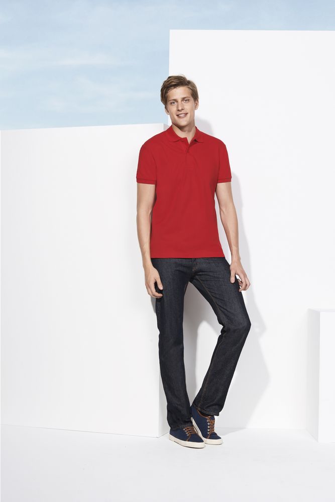 Рубашка поло мужская Spirit 240, темно-синяя (navy) — изображение 5