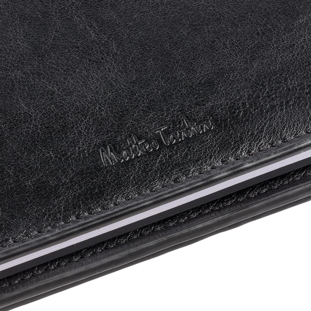 Ежедневник-портфолио Napoli, недатированный, черный — изображение 15