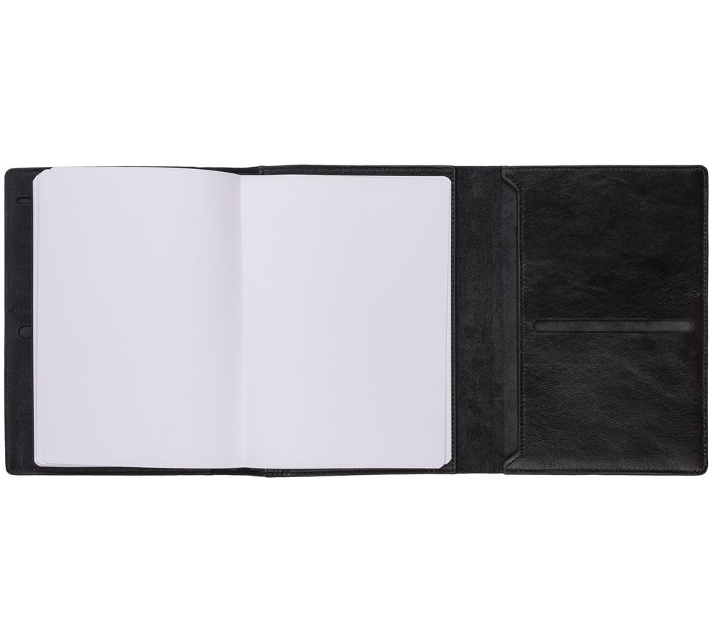 Ежедневник-портфолио Napoli, недатированный, черный — изображение 11