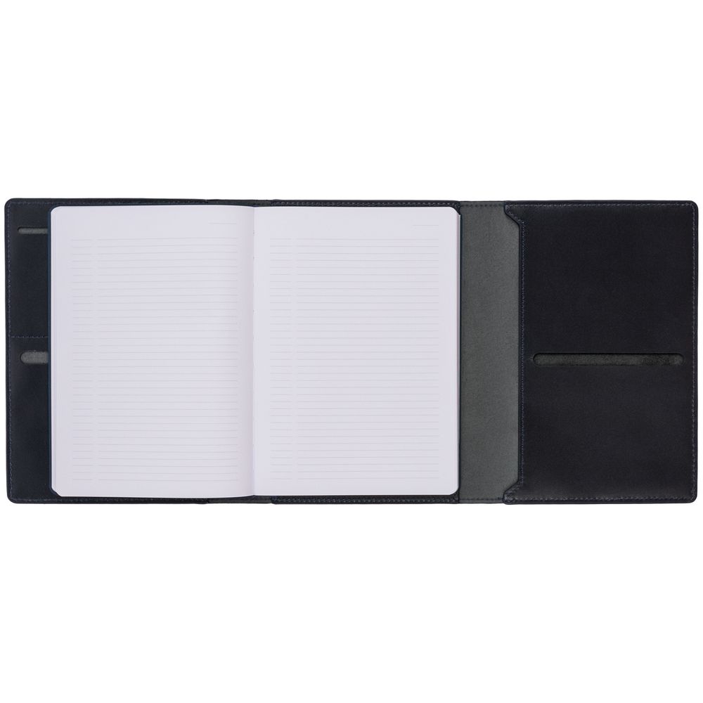 Ежедневник-портфолио Napoli, недатированный, синий — изображение 7