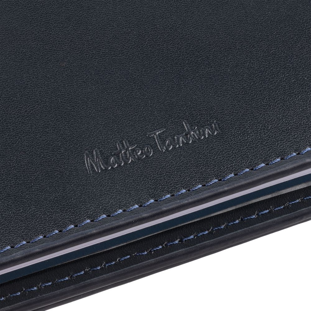 Ежедневник-портфолио Napoli, недатированный, синий — изображение 11