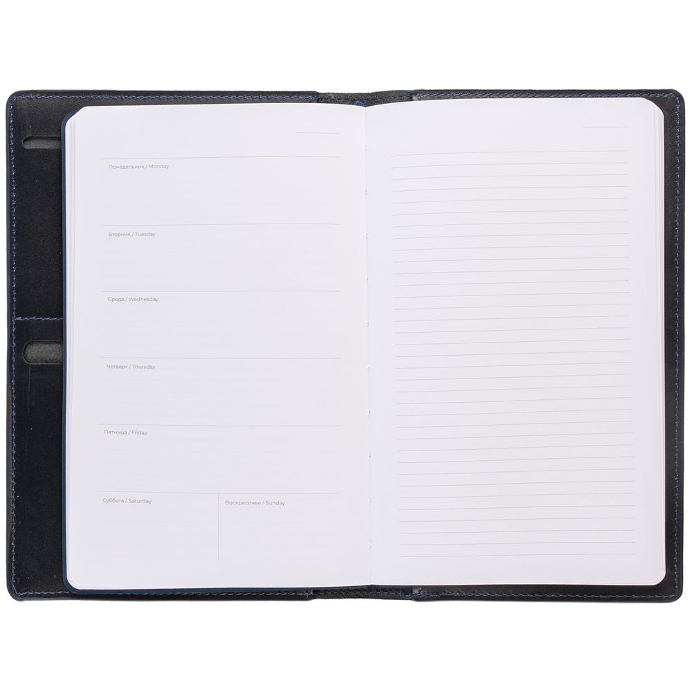 Еженедельник-портфолио Remini, недатированный, темно-синий — изображение 6