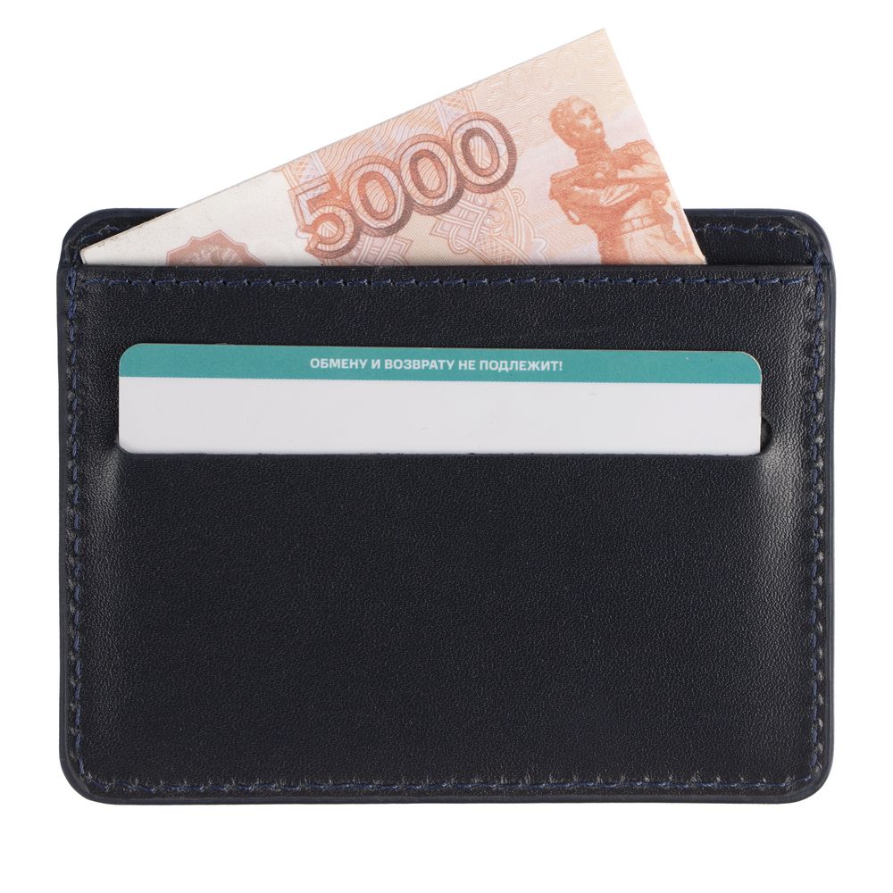 Чехол для карт Remini, темно-синий — изображение 6