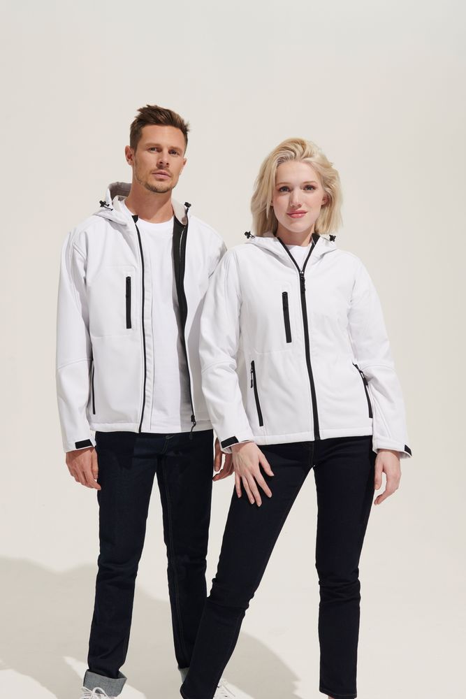 Куртка мужская с капюшоном Replay Men 340, белая — изображение 6