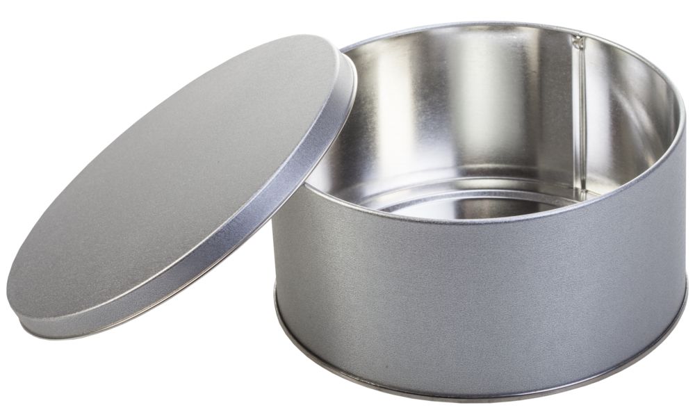 Коробка Pragmax M, круглая, серебристая — изображение 6