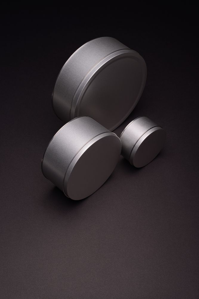 Коробка Pragmax M, круглая, серебристая — изображение 7