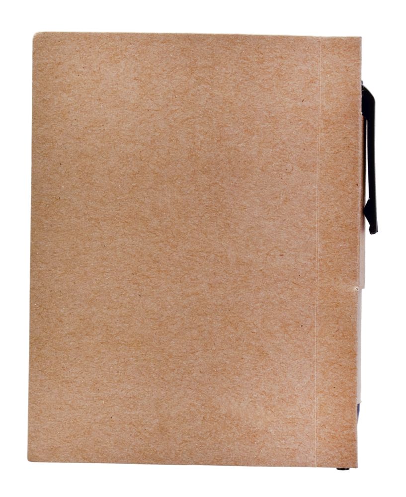 Мини-блокнот Eco Light с ручкой с черными элементами — изображение 3