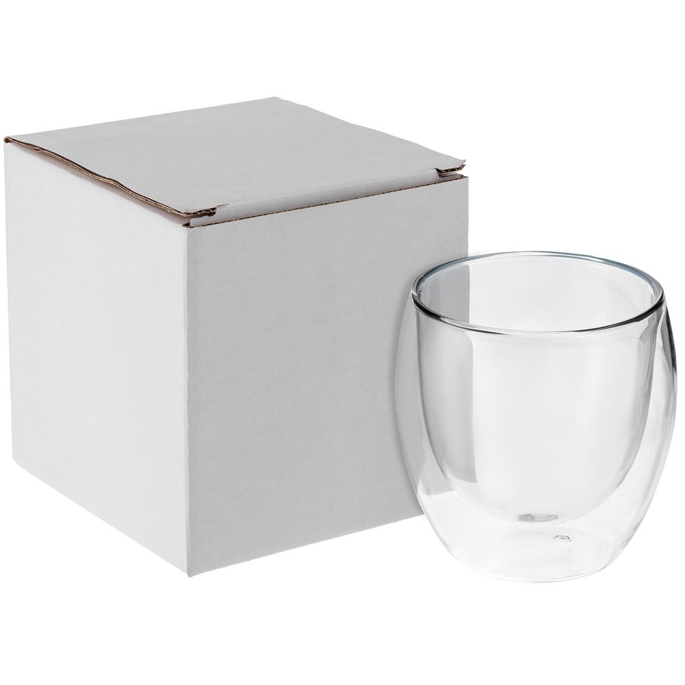 Стакан с двойными стенками Glass Bubble, бесцветный — изображение 4