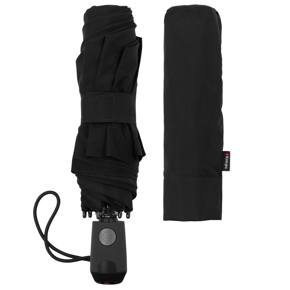 Зонт складной E.200, черный — изображение 5