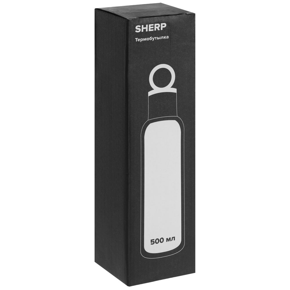 Термобутылка Sherp, синяя — изображение 5