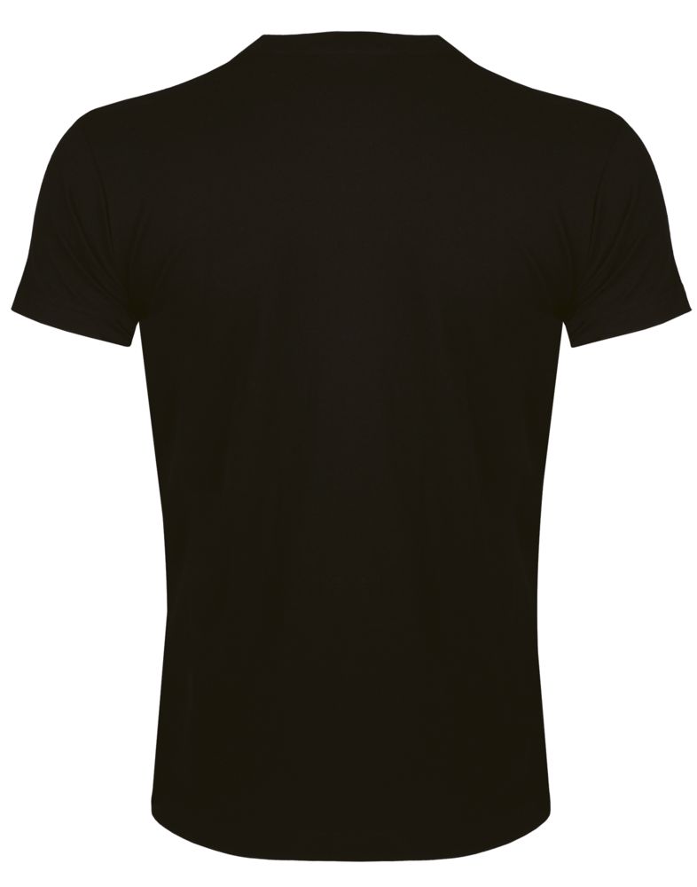 Футболка мужская приталенная Imperial Fit 190, черная — изображение 3