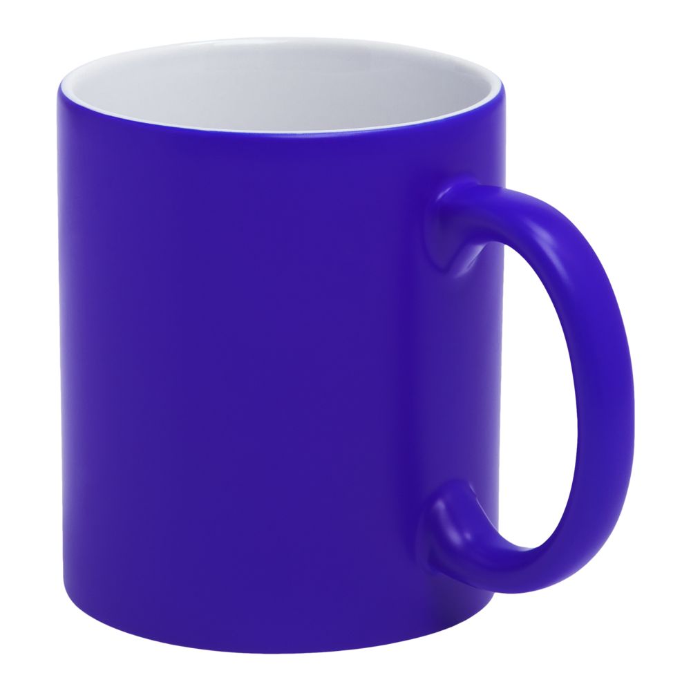 Кружка «Хамелеон», ver.2, матовая, синяя — изображение 3