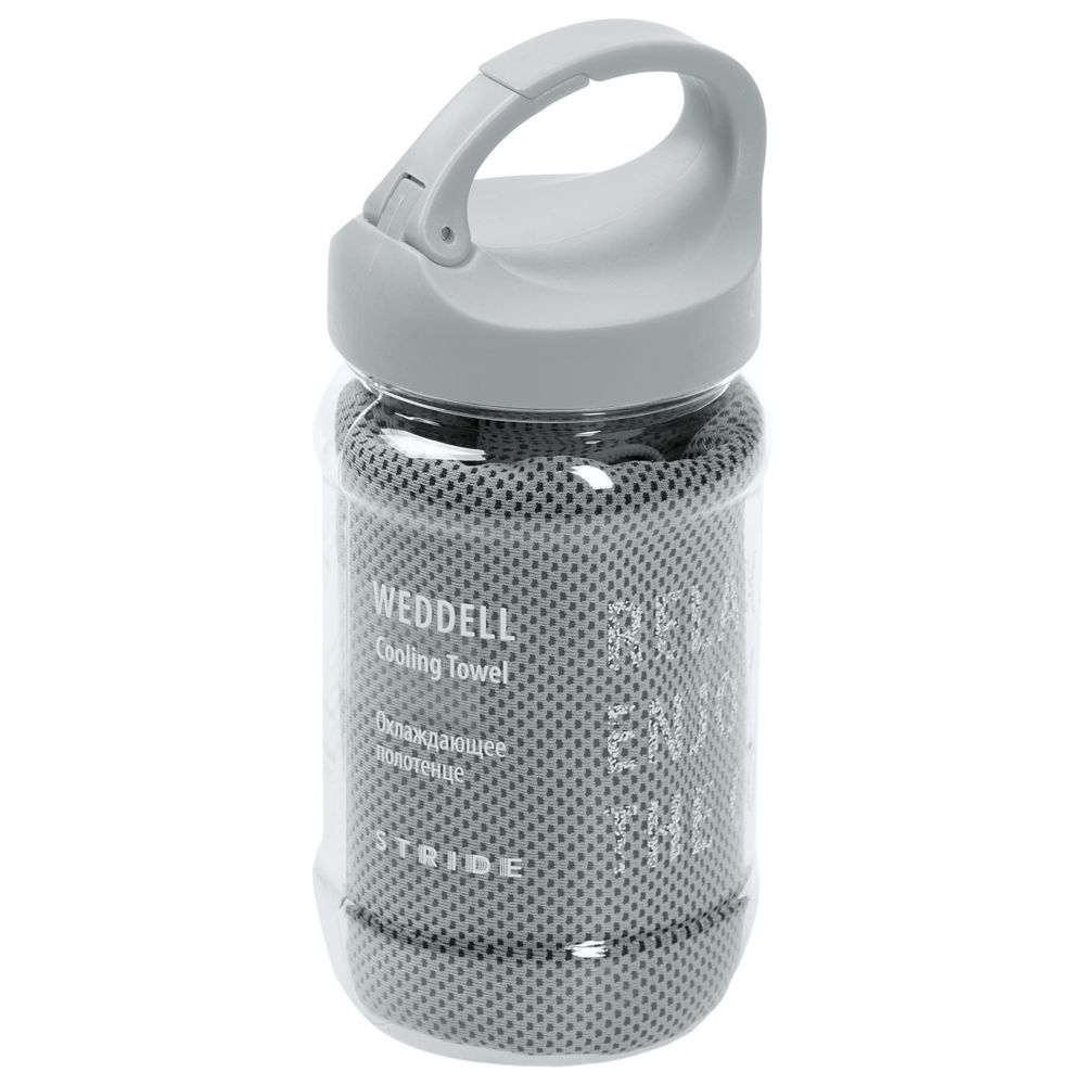Охлаждающее полотенце Weddell, серое — изображение 3
