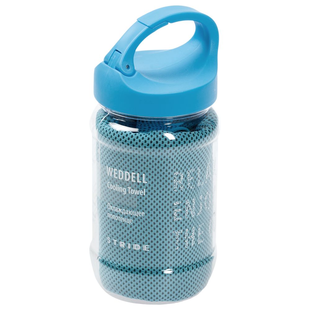 Охлаждающее полотенце Weddell, голубое — изображение 3