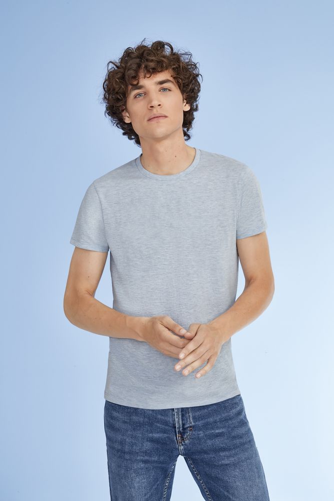 Футболка мужская Regent Fit 150, ярко-синяя (royal) — изображение 7