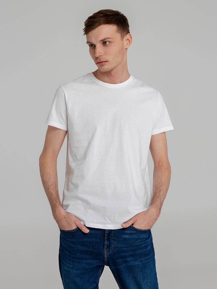 Футболка мужская Regent Fit 150, белая — изображение 4