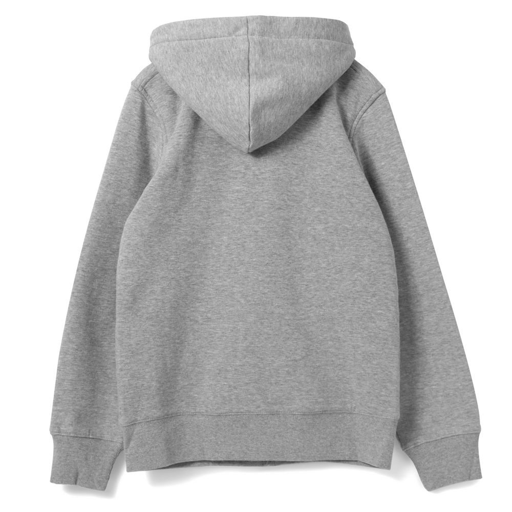 Толстовка унисекс на молнии Sherpa 280, серый меланж — изображение 3