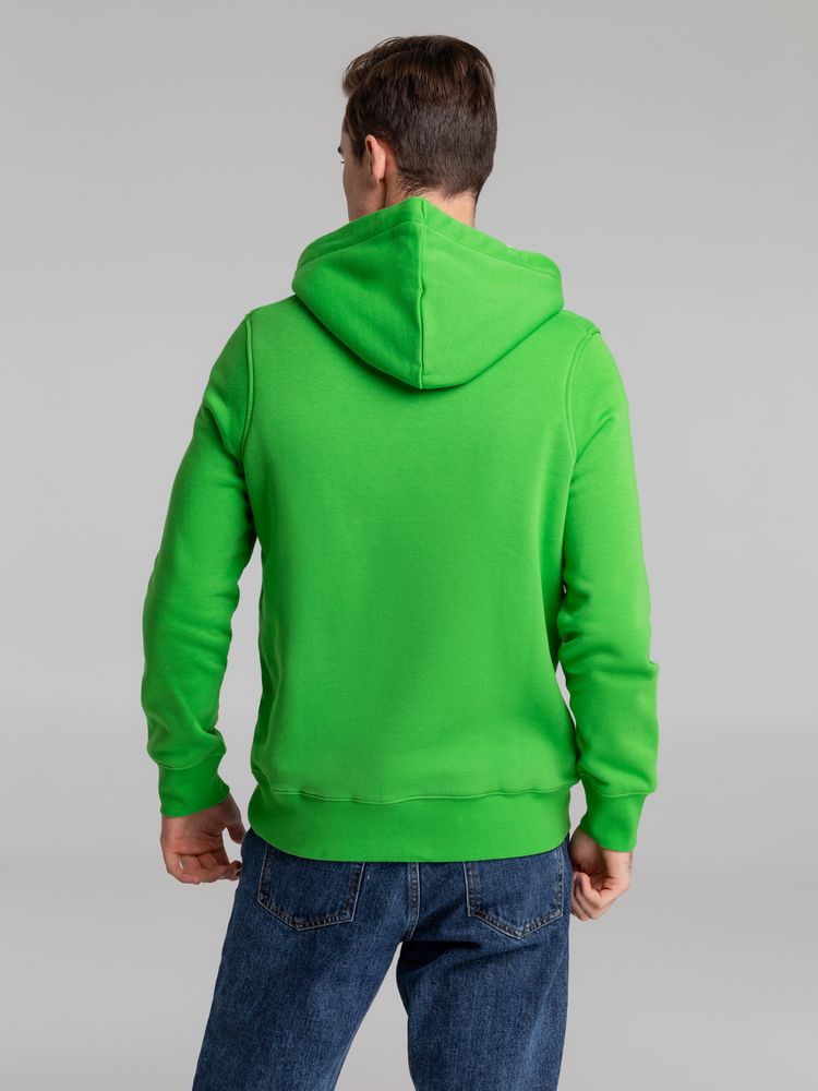 Толстовка унисекс на молнии Sherpa 280, ярко-зеленая — изображение 12