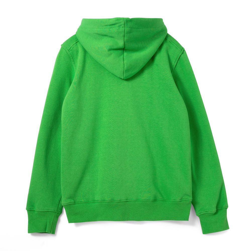 Толстовка унисекс на молнии Sherpa 280, ярко-зеленая — изображение 3