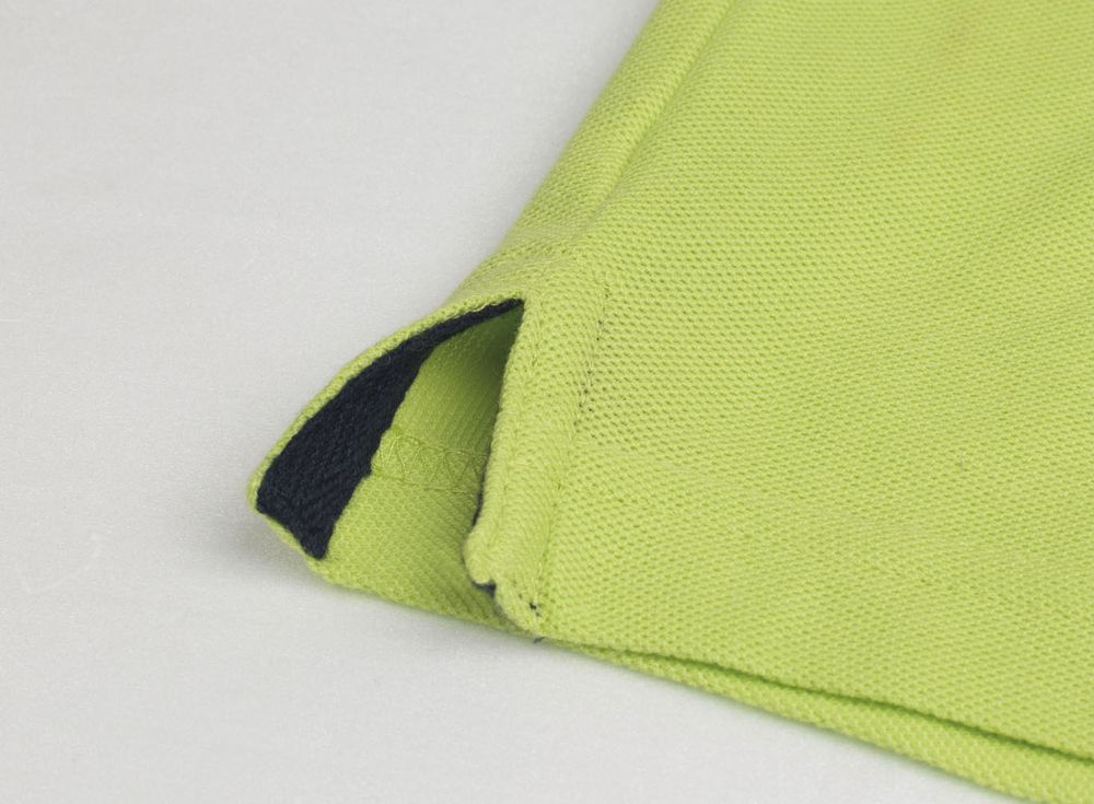 Рубашка поло Prince 190, зеленое яблоко с темно-синим — изображение 5