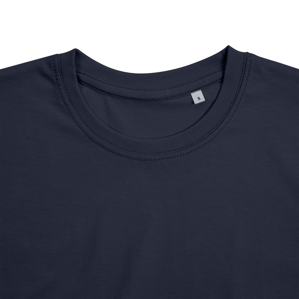 Футболка унисекс T-Bolka 160, темно-синяя — изображение 4