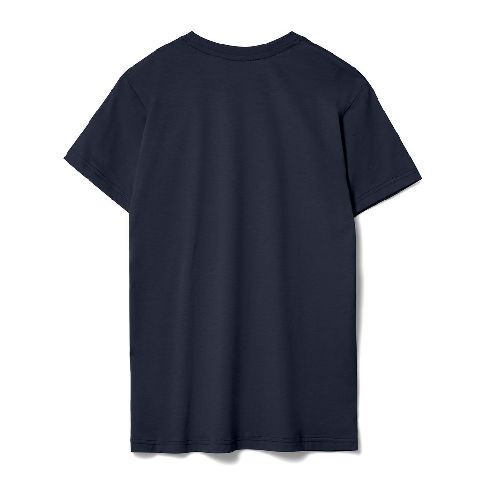 Футболка унисекс T-Bolka 160, темно-синяя — изображение 3