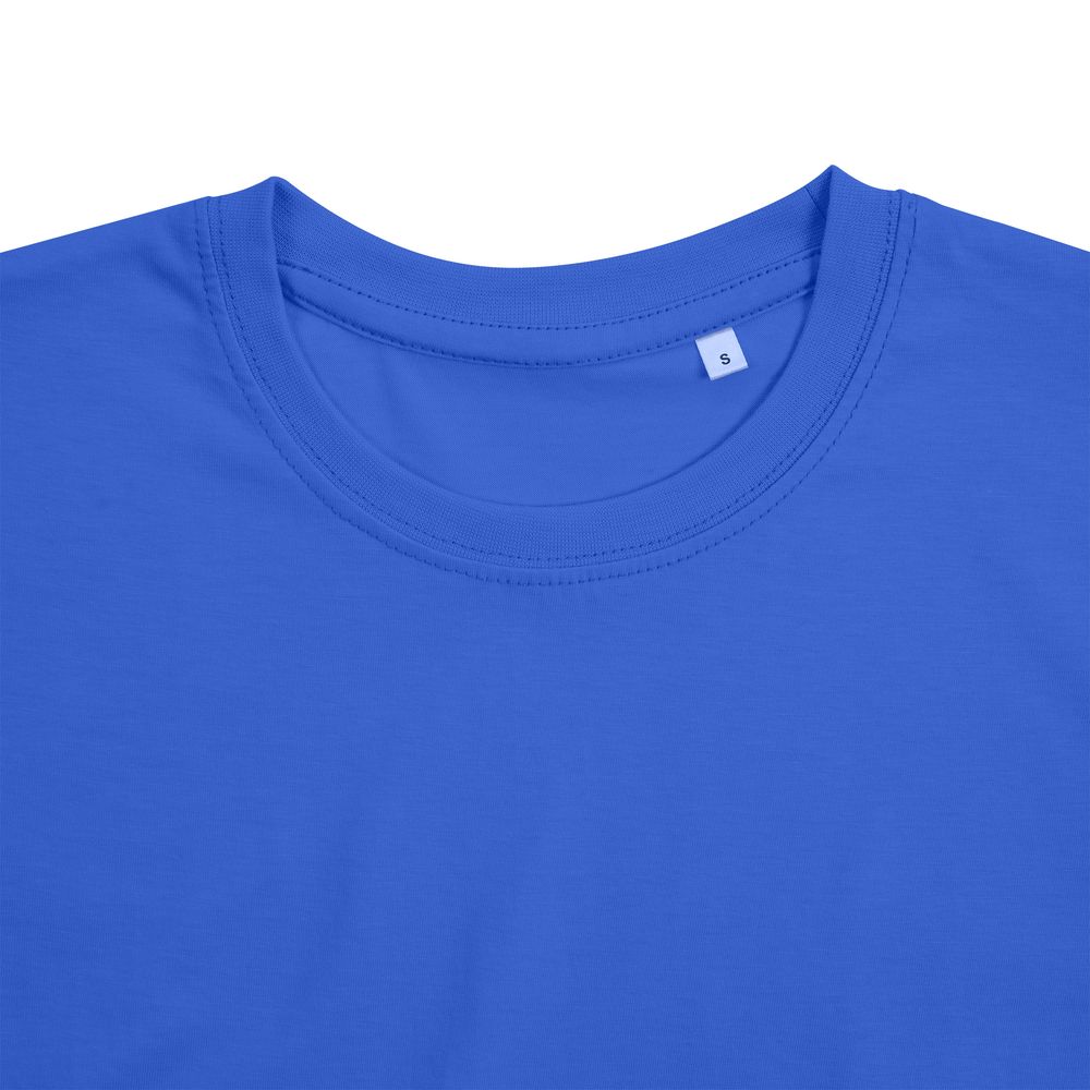 Футболка унисекс T-Bolka 160, ярко-синяя — изображение 4