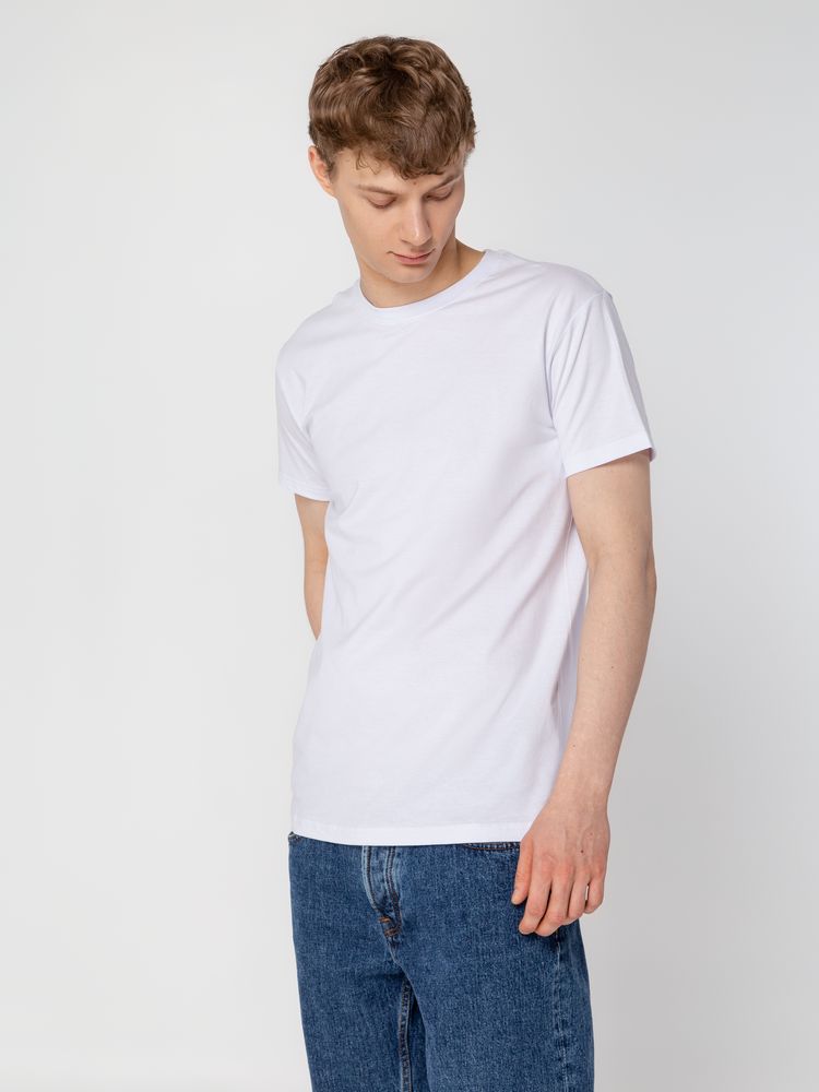 Футболка унисекс T-Bolka 160, белая — изображение 6