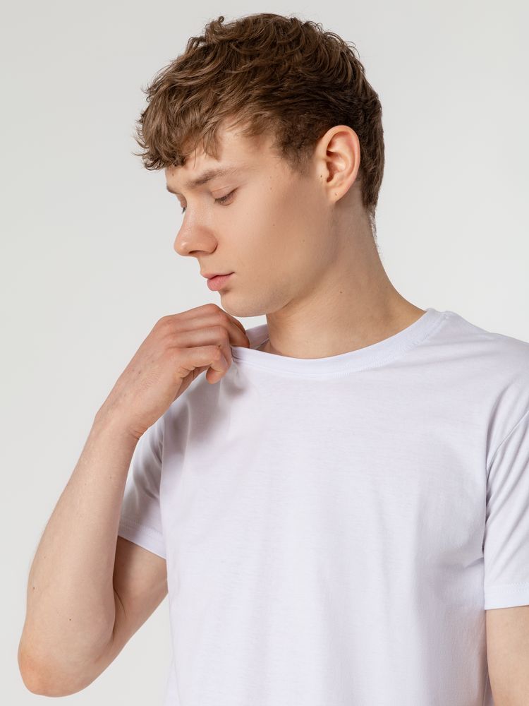 Футболка унисекс T-Bolka 160, белая — изображение 8