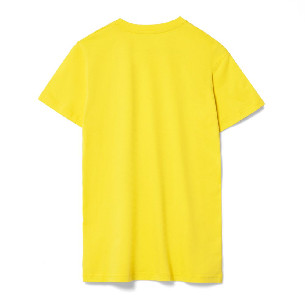 Футболка унисекс T-Bolka 160, темно-желтая — изображение 3