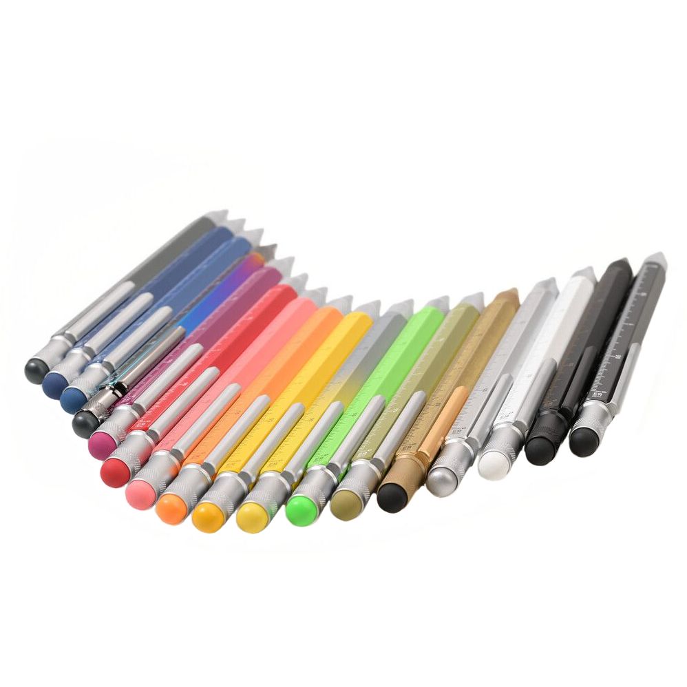 Ручка шариковая Construction, мультиинструмент, золотистая — изображение 4