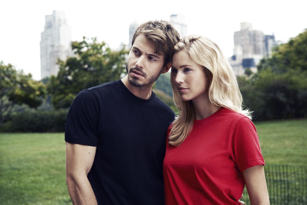 Футболка мужская American T, красная — изображение 4