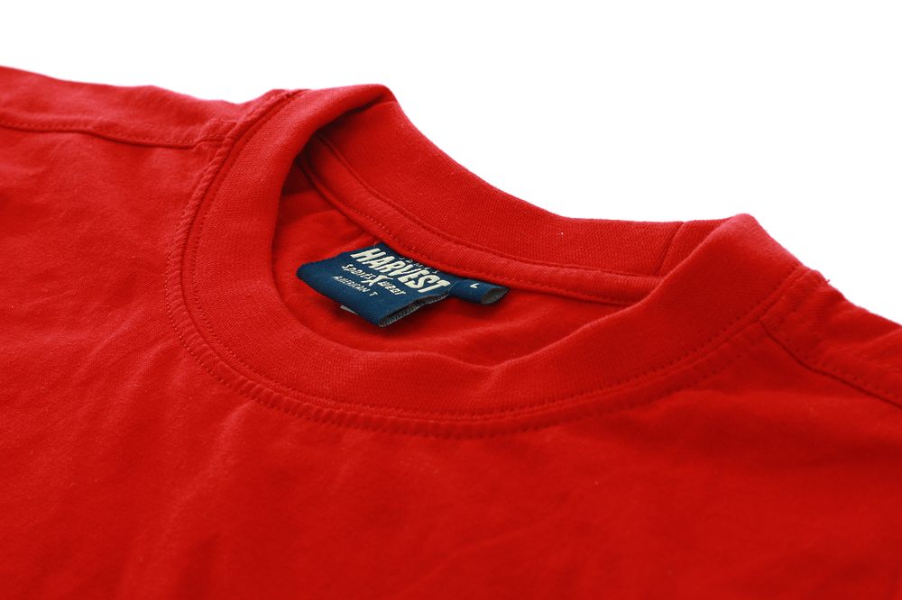 Футболка мужская American T, красная — изображение 6