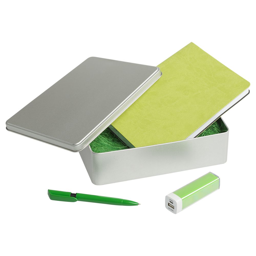 Коробка Pragmax L, прямоугольная, серебристая — изображение 4