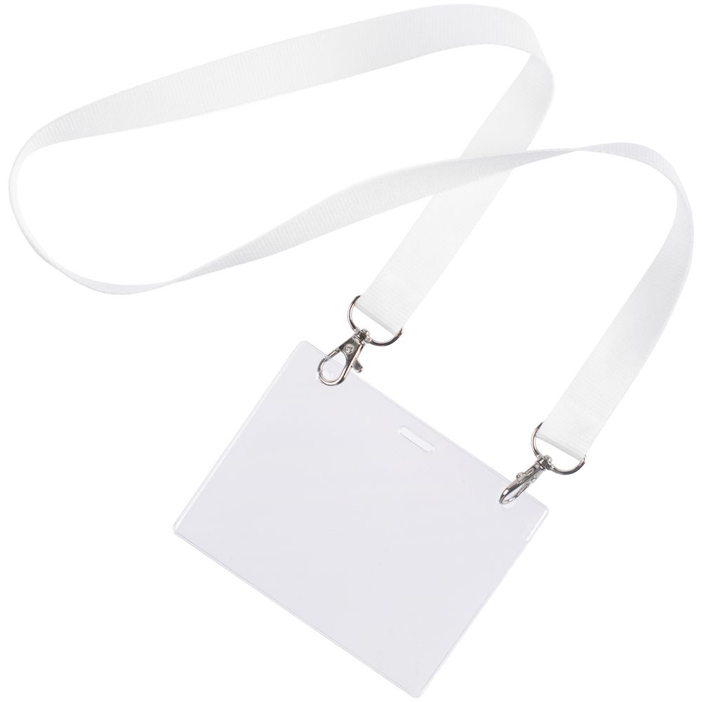 Карман для бейджа Lucid, горизонтальный, из фактурного ПВХ — изображение 7