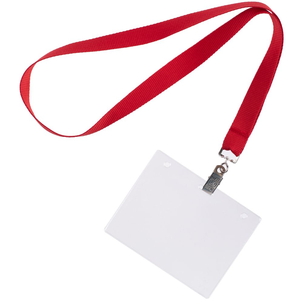 Карман для бейджа Lucid, горизонтальный, из фактурного ПВХ — изображение 6