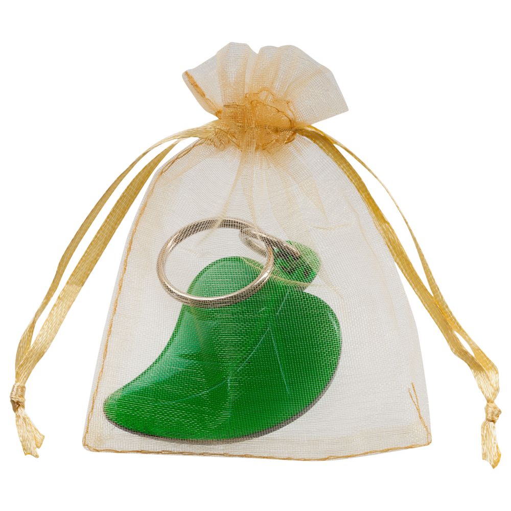 Мешочек подарочный Gauze, золотистый — изображение 3