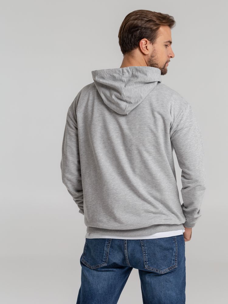 Толстовка с капюшоном Unit Kirenga, серый меланж — изображение 7