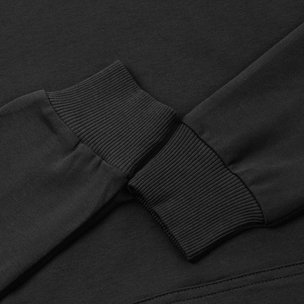 Толстовка с капюшоном Unit Kirenga, черная — изображение 5