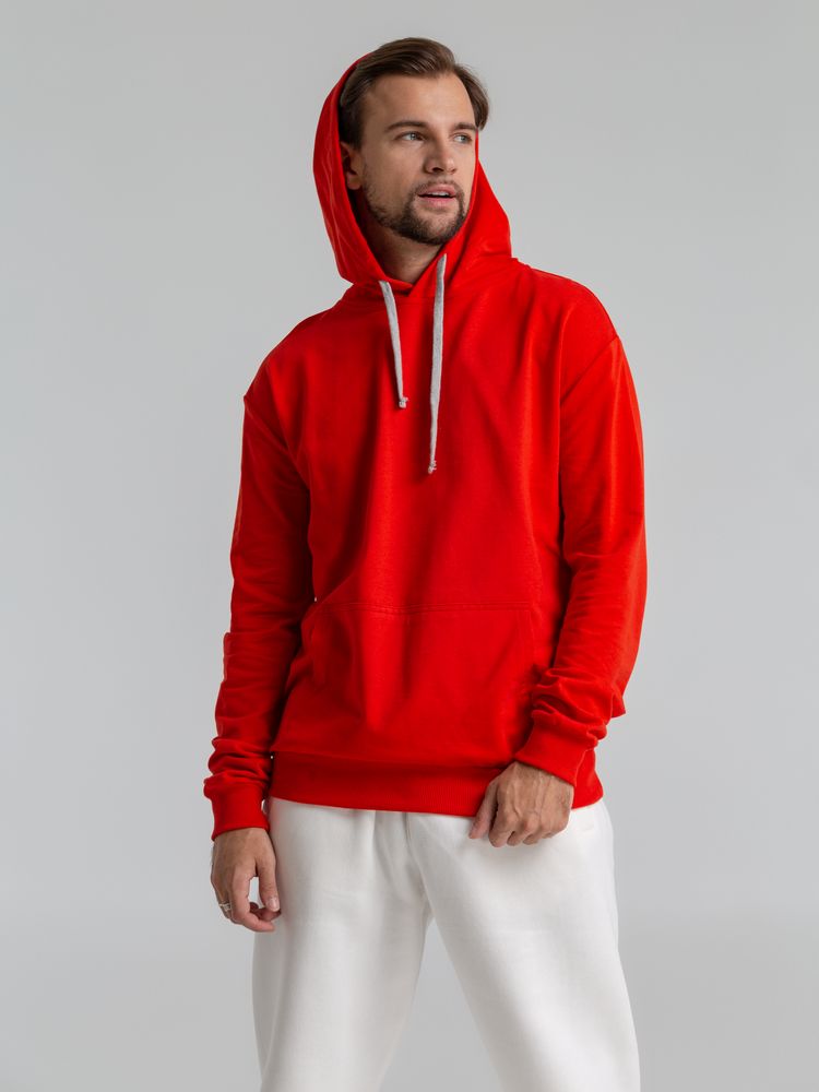 Толстовка с капюшоном Unit Kirenga, красная — изображение 6