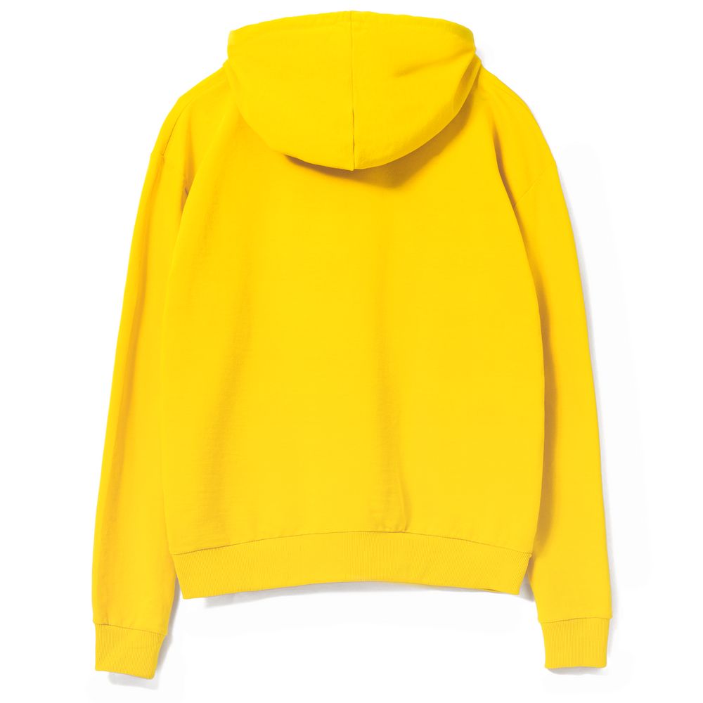 Толстовка с капюшоном Unit Kirenga, желтая — изображение 3