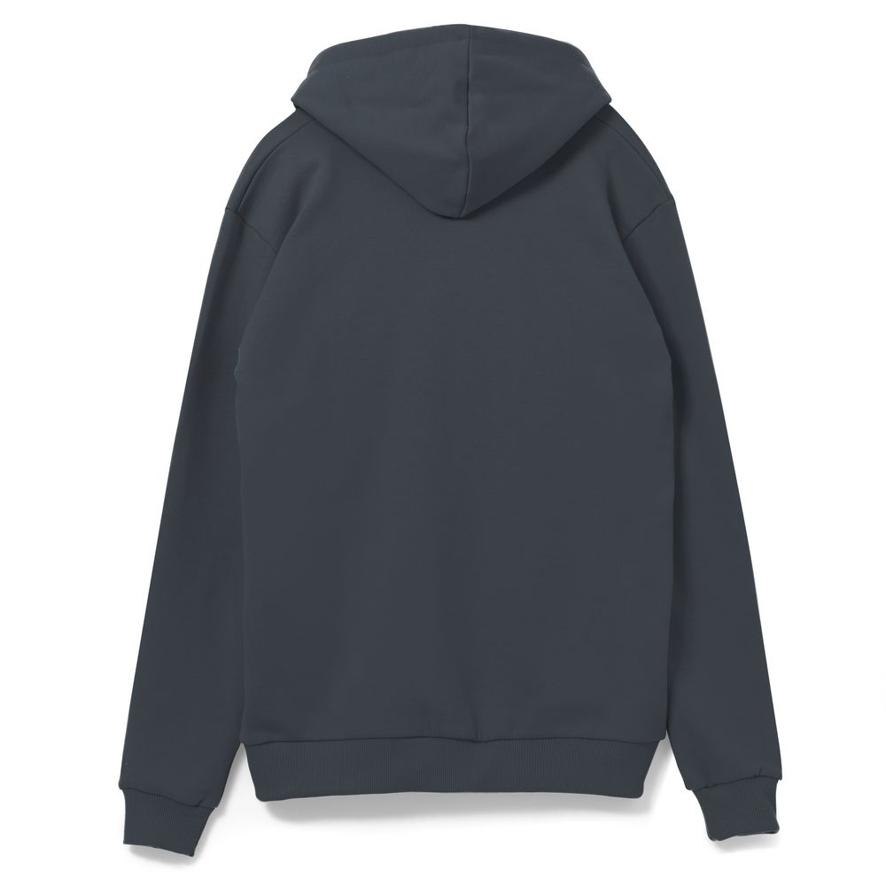 Толстовка на молнии с капюшоном Siverga, темно-серая (графит) — изображение 3