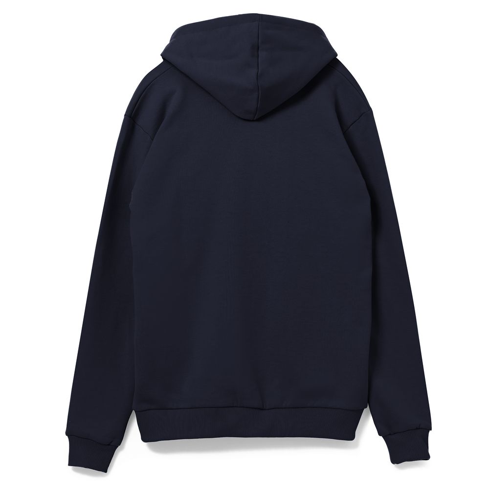 Толстовка на молнии с капюшоном Unit Siverga, темно-синяя — изображение 3