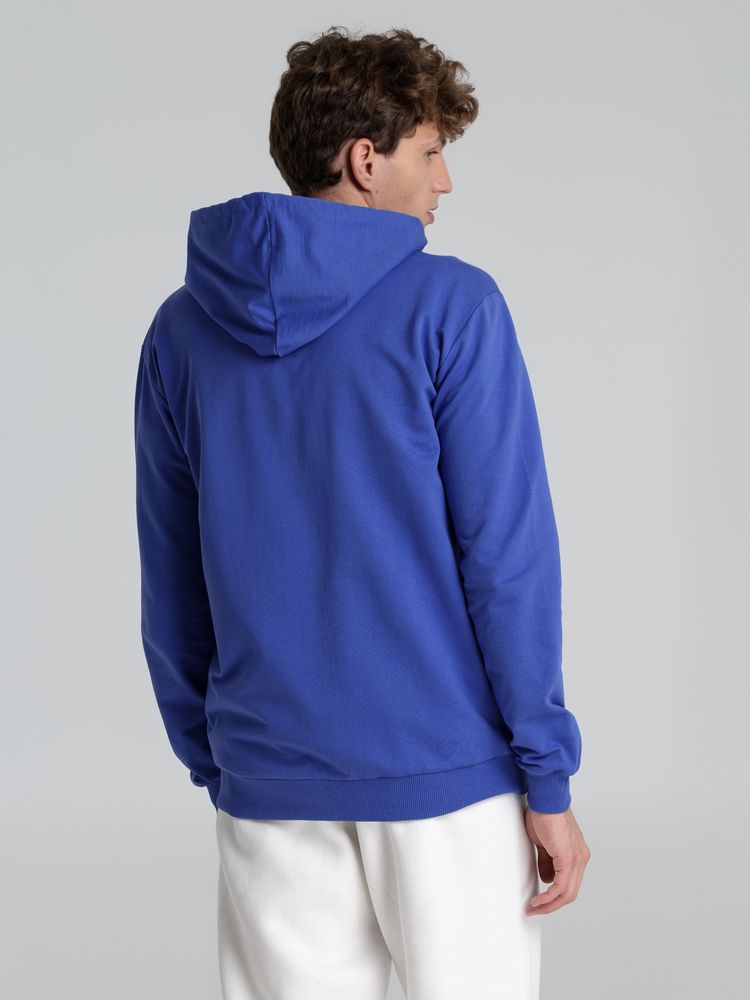 Толстовка на молнии с капюшоном Unit Siverga , ярко-синяя — изображение 8